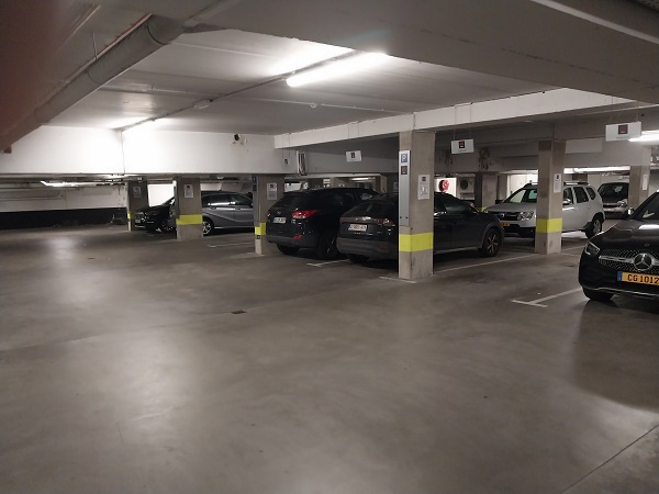 Parking Idalie Parnasse Brussels Inside